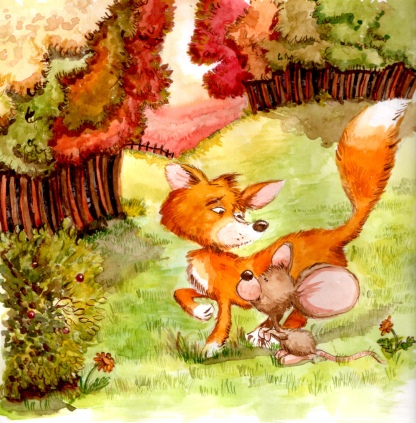 Fox and mouse