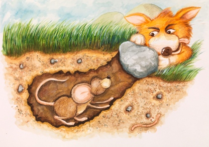 ILLUSTRATION COPY_Fox and the hole